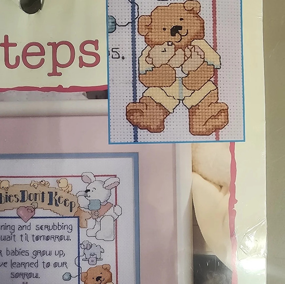 Janlynn Baby Steps "Babies Don't Keep" Cross Stitch Kit #1136-02 - New - Picture 6 of 7